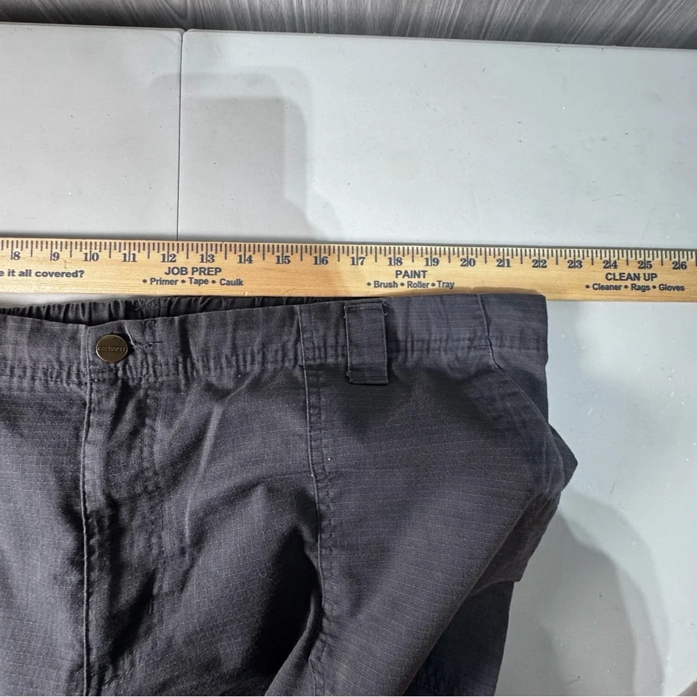 Carhartt Ripstop Cargo Scrubs Multiple Pocket Workwear Gray‎ Sz 2XL Tall Unisex